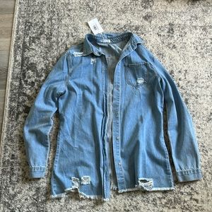 NWT Cloudwalk Lightweight Denim Shirt